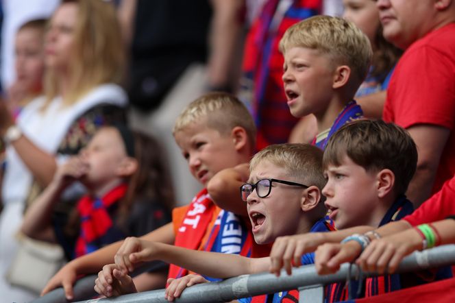 Kibice na meczu Piast Gliwice - Górnik Zabrze