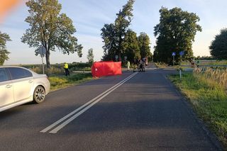 Tragiczny wypadek niedaleko Racotu. Nie żyje rowerzysta