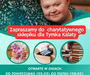 Charytatywny Sklepik dla Tymka Kalaty działa przy ul. Świętojańskiej w Siedlcach