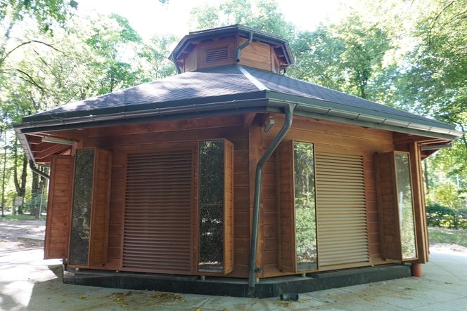 Budowa tężni solankowej w Parku Planty 