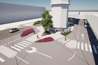 Wstępna wizualizacja projektu centrum przesiadkowego w Koninie