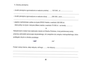 Oświadczenie majątkowe premiera Donalda Tuska