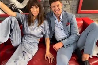 Barwy szczęścia na planie: Regina (Kamila Kamińska), Justin (Jasper Sołtysiewicz)