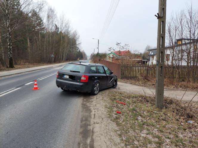 Wypadek na Iłżeckiej w Starachowicach 16.03.2022