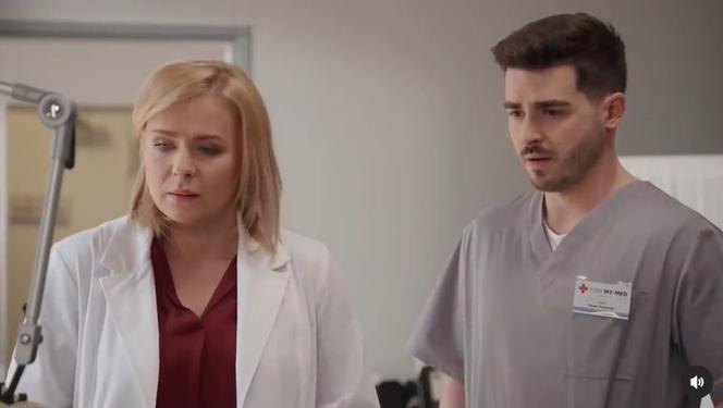 Pierwsza miłość odc. 3440.Marysia (Aneta Zając), Kacper (Damian Kulec)