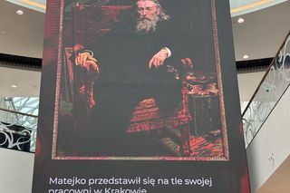 Autoportrety Matejki, Witkiewicza czy Goryńskiej można zobaczyć na dużych ekranach w galeriach handlowych 