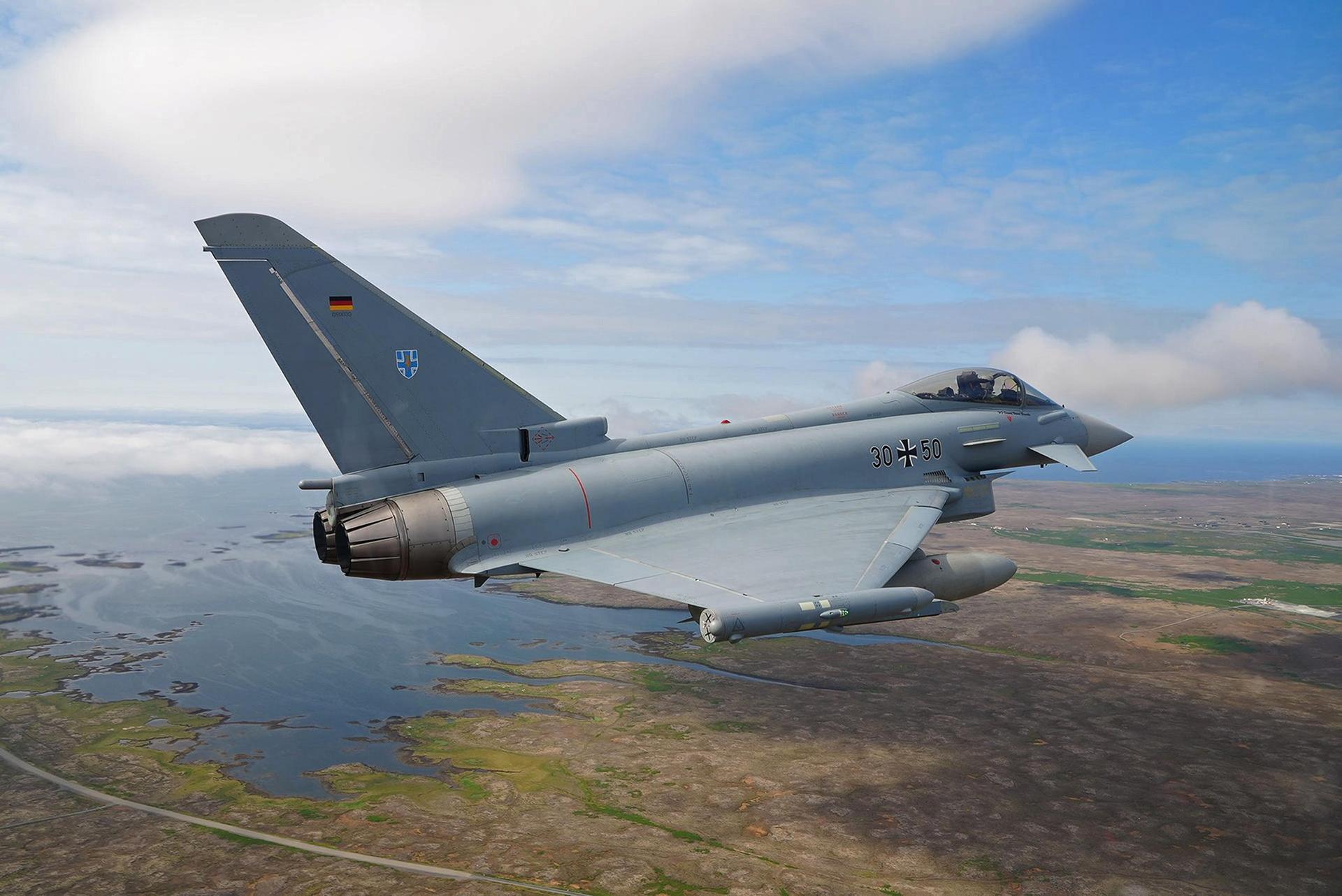 Niemiecki Eurofighter Typhoon