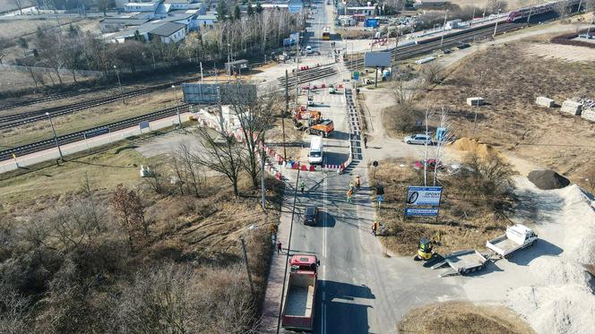 Węzeł na Grunwaldzkiej - zmiana ruchu pieszych i rowerzystów