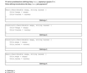 Egzamin zawodowy informatyk - przykładowe zadania. Nazwa kwalifikacji: Projektowanie, programowanie i testowanie aplikacji