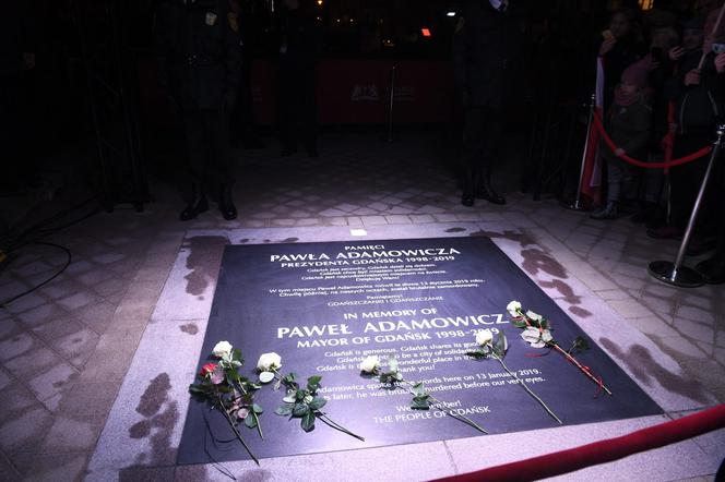 Pierwsza rocznica śmierci Pawła Adamowicza. Gdańsk