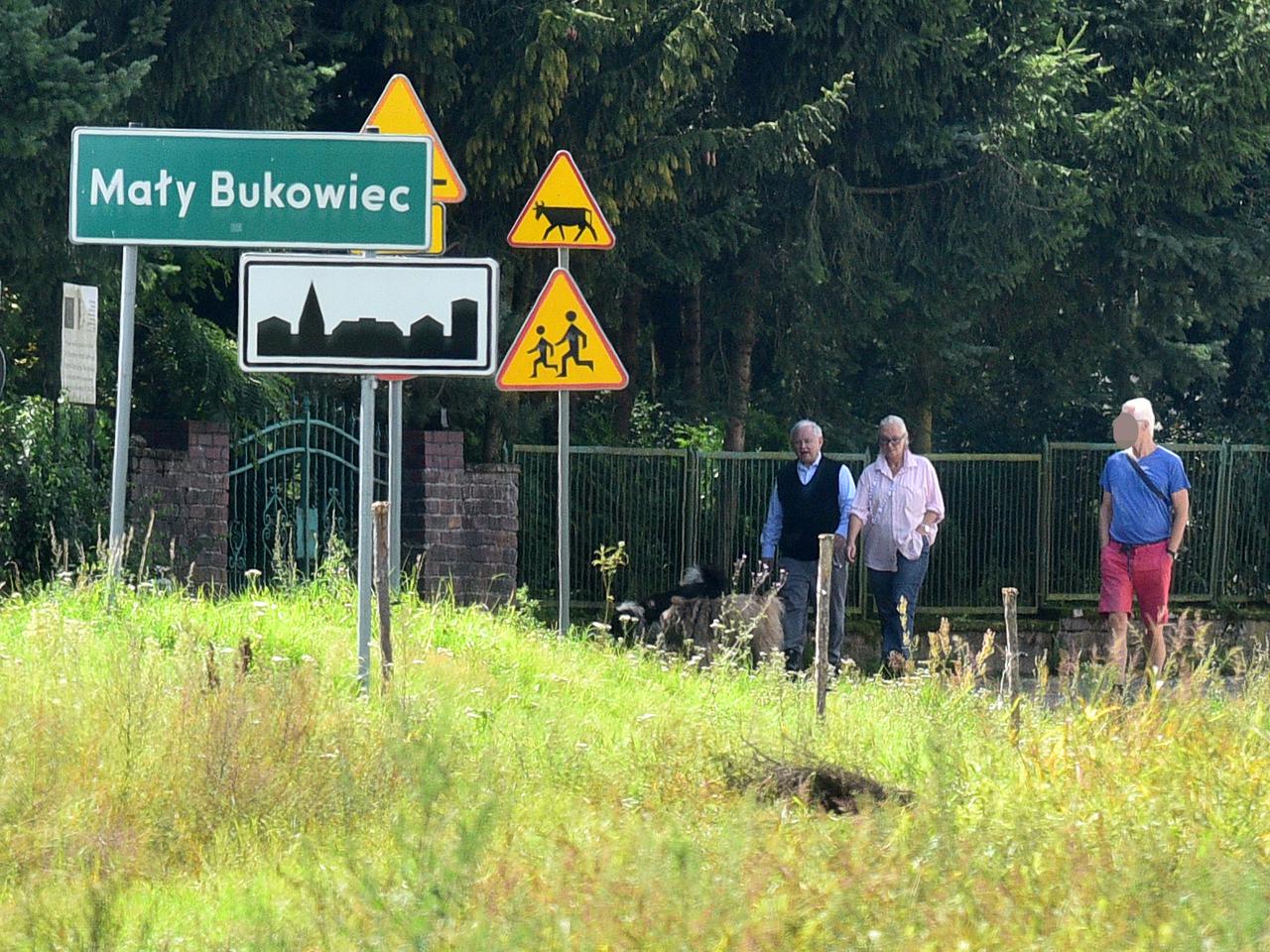 Kaczyński w puszczy z przyjaciółką