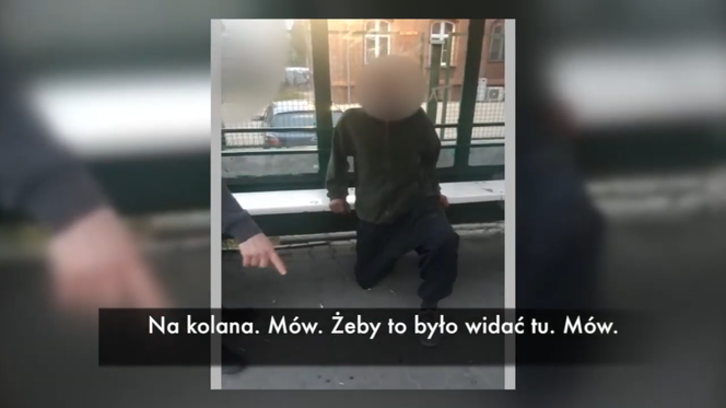 Furiat ZNĘCAŁ SIĘ nad bezdomnym. Kopał i bił po twarzy! MAKABRYCZNE nagranie!