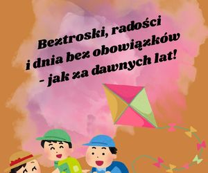 Kartka na Dzień Dziecka dla dorosłych