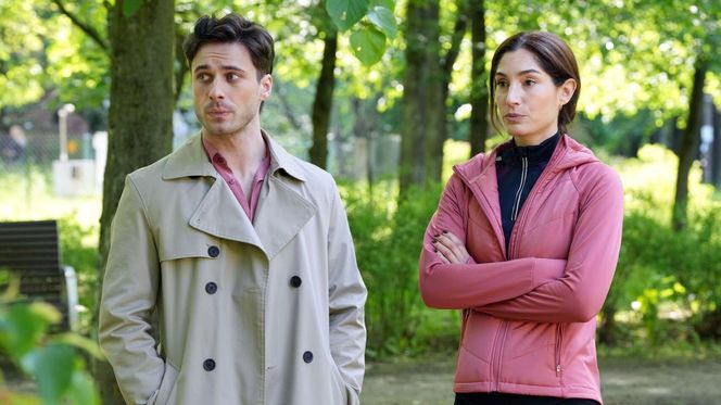 Barwy szczęścia odc. 3249. Celina (Orina Krajewska), Cezary Rawicz (Marcel Opaliński)