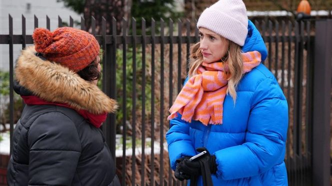 Barwy szczęścia, odcinek 3188: Asia (Anna Gzyra), jej teściowa Zofia (Izabella Olejnik)