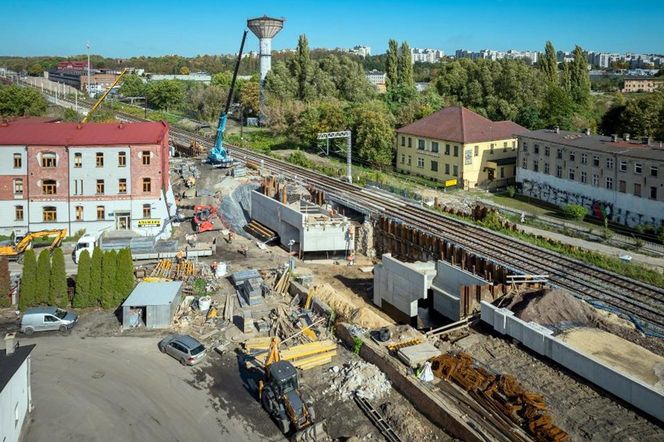 Budowa nowych torów kolejowych w Sosnowcu