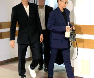 Anna Lewandowska w sądzie. Towarzyszył jej mąż