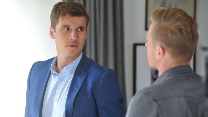 M jak miłość, odcinek 1324: Artur okłamie Marcina żeby się go pozbyć