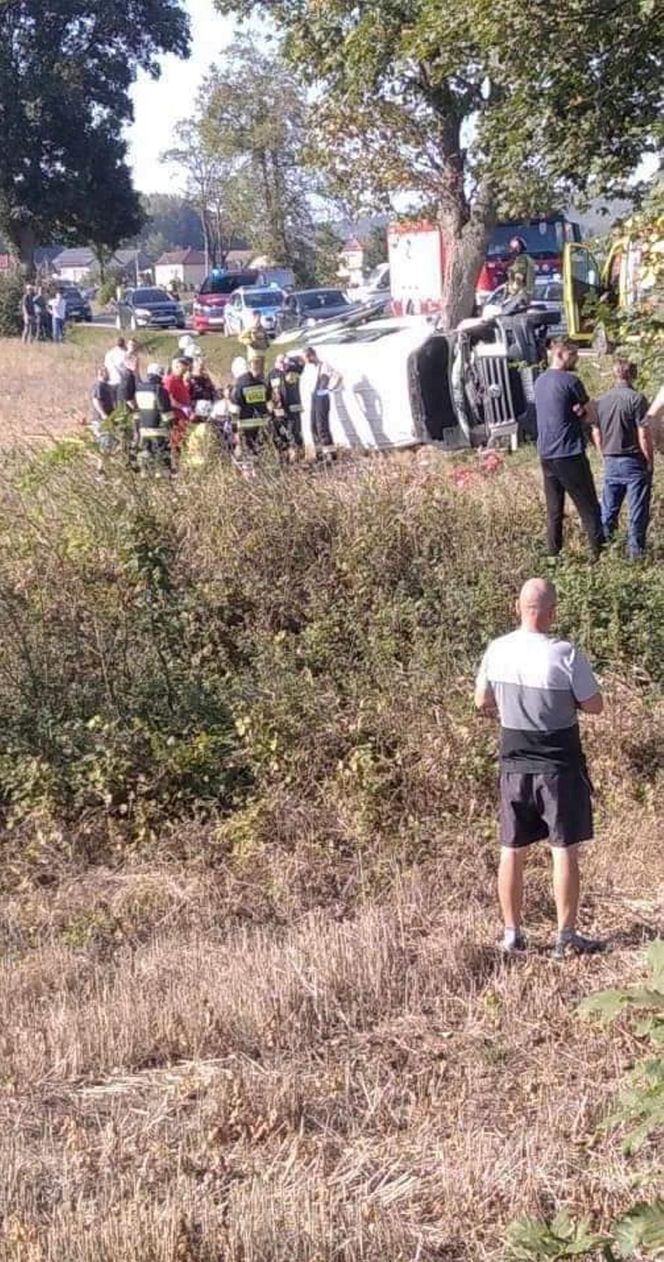 Tragiczny Wypadek Busa z Dziećmi w Miejscowości Lechów