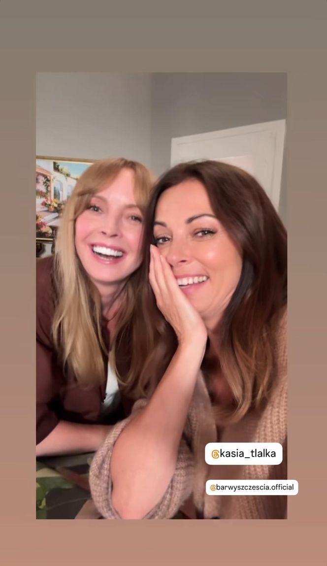 Barwy szczęścia. Kasia (Katarzyna Glinka), Agnieszka (Katarzyna Tlałka)