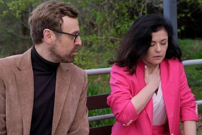 M jak miłość. Psychol Hoffman wykorzysta naiwną Kingę nad rzeką w Grabinie! Oto, co zrobi Zduńskiej zanim ucieknie - ZDJĘCIA