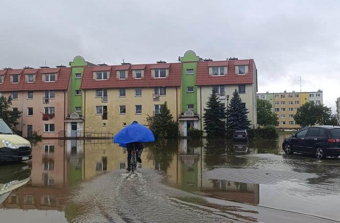 Powódź 2024 w Nysie. Miasto pod wodą