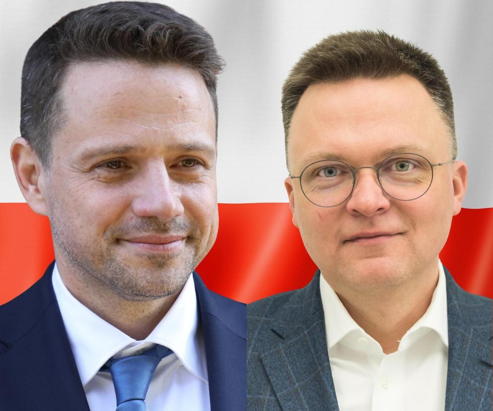 Rafał Trzaskowski i Szymon Hołownia