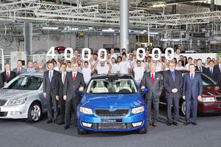 Skoda Octavia z liczbą 4 000 000 egzemplarzy