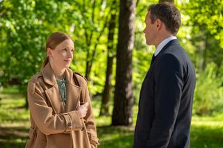 Barwy szczęścia, odcinek 3236: Jagoda (Karolina Rzepa), Bruno (Lesław Żurek)