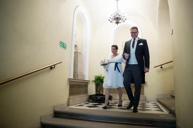Ślub księcia Jana Lubomirskiego i hrabianki Heleny Mańkowskiej w Krakowie