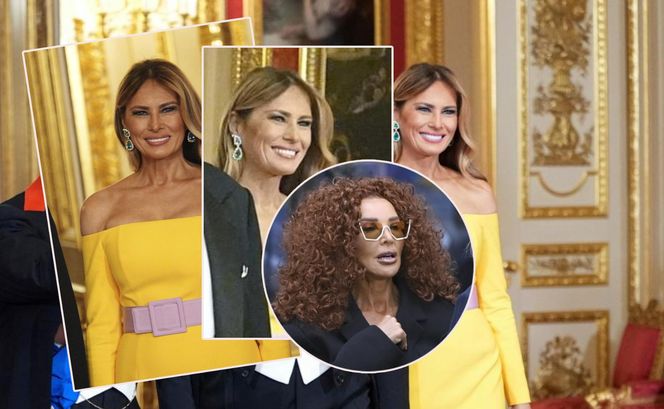 Ewa Minge ostro o stroju Melanii Trump