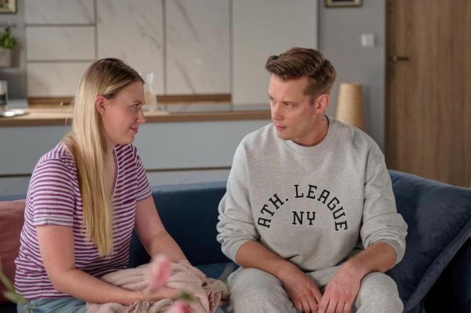 Na Wspólnej odc. 4080. Darek Żbik (Michał Mikołajczak), Daria (Patrycja Topajew)