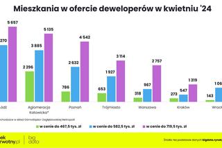 Coraz mniej mieszkań na przeciętną kieszeń [ANALIZA] / rynekpierwotny.pl