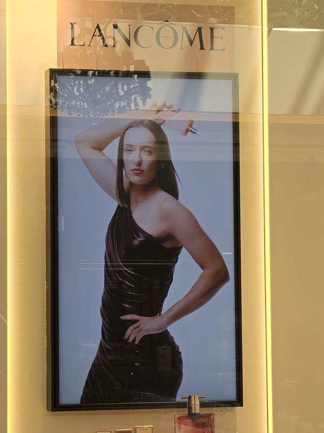 Iga Świątek, kampania reklamowa Lancome