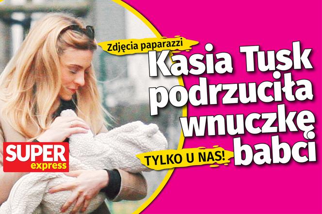 Kasia Tusk podrzuciła wnuczkę babci