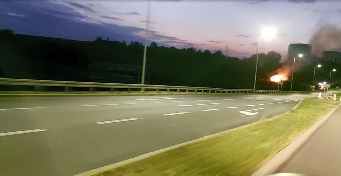 Pożar pustostanu w Rzeszowie [GALERIA]