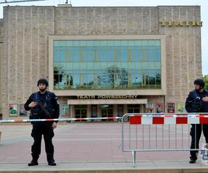 Ćwiczenia służb w radomskim teatrze