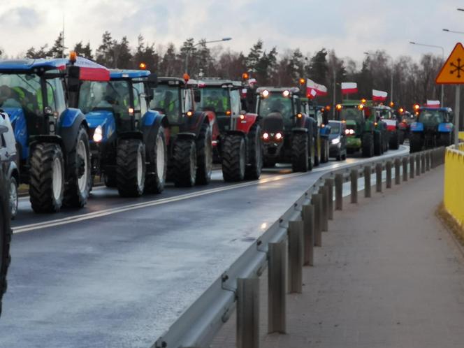 Protest rolników na podkarpaciu