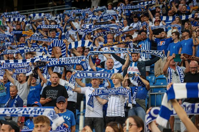 Tak bawili się kibice podczas meczu Lech Poznań - Lechia Gdańsk