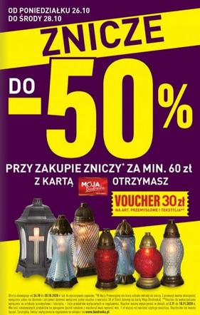 Wszystkich Świętych 2020. Mega promocje w Lidlu i Biedronce