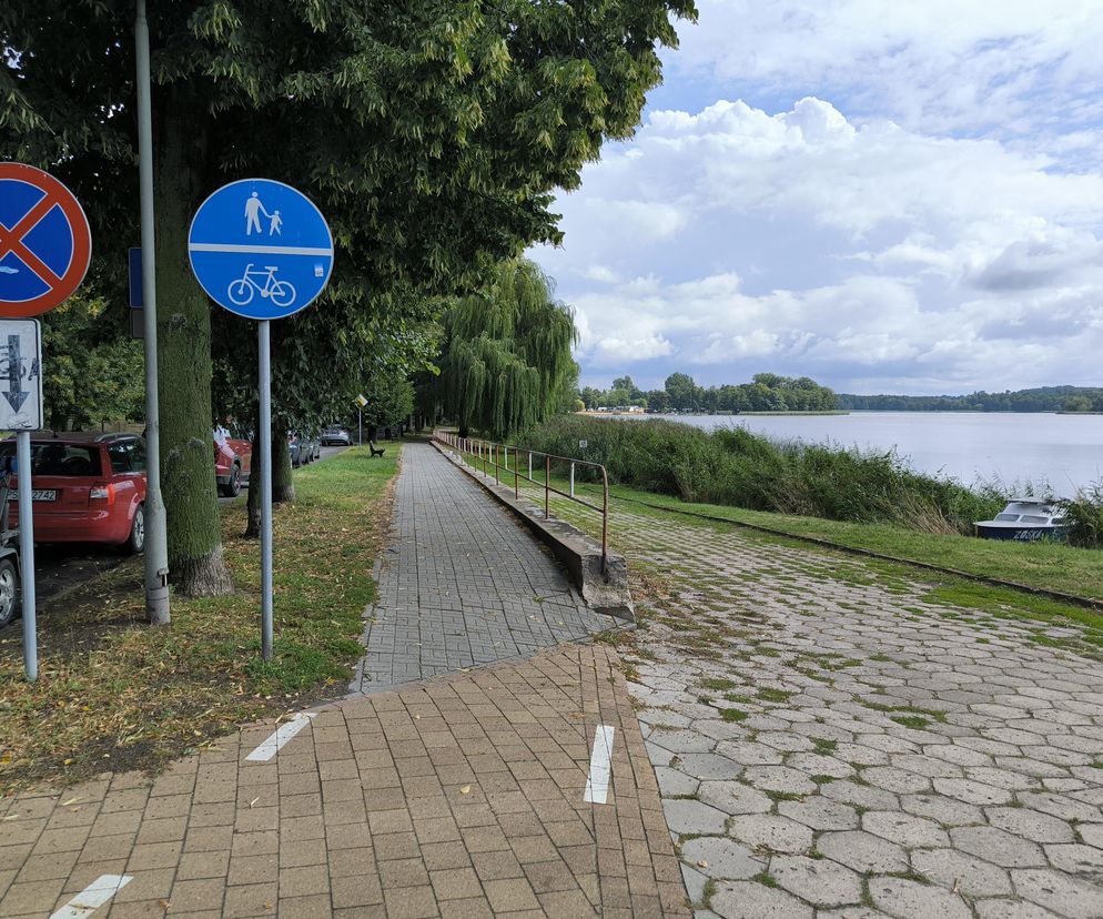 Promenada nad Jeziorem Łoniewskim w Osiecznej
