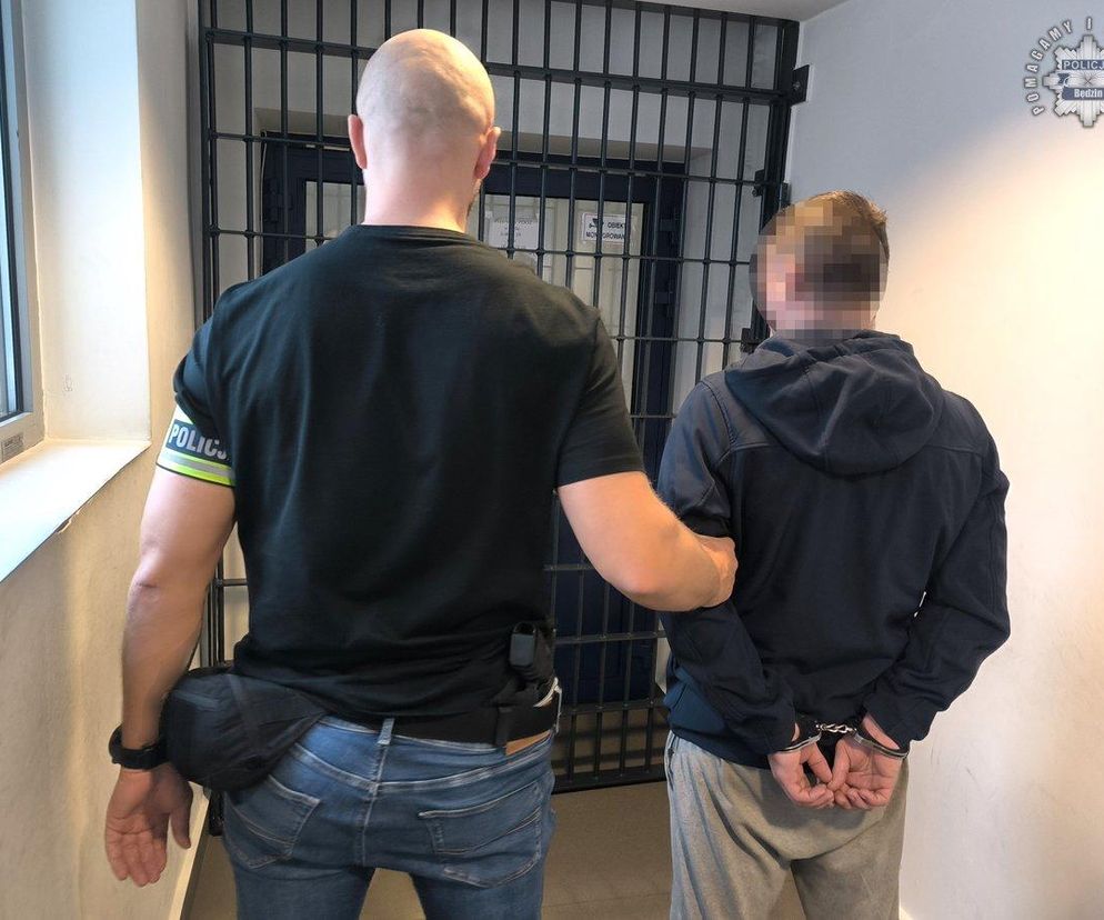 Agresorzy z Będzina w rękach policji. Bili leżącego przed sklepem