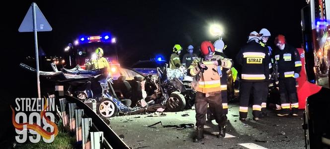 Koszmarny wypadek na granicy województw dolnośląskiego i opolskiego