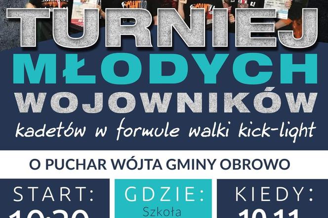 Turniej Młodych Wojowników - wielkie emocje dla fanów kick-boxingu
