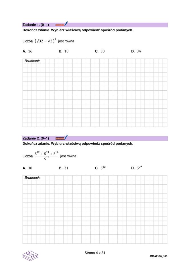 Matura 2025: matematyka 6.05.2025. Arkusze CKE i odpowiedzi. Poziom podstawowy 1 i 2 część [Formuła 2023]
