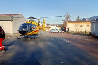 Tajemnicza śmierć niemowlęcia w Namysłowie! Jego matkę zabrał śmigłowiec [ZDJĘCIA]