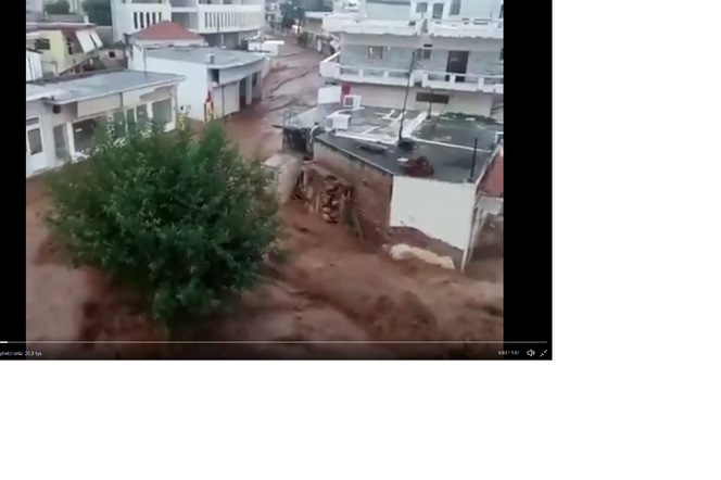 Powódź w Grecji