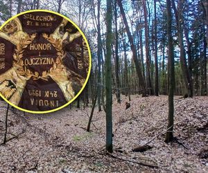 Sensacyjne odkrycie pod Tomaszowem Lubelskim. Płat sztandaru 4. Pułku Strzelców Podhalańskich odnaleziony po 85 latach!