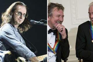 Geddy Lee o wsparciu że strony Jimmy'ego Page'a i Roberta Planta. Okazali mu pomóc w trudnym momencie
