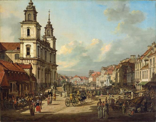 Canaletto, Kościół Świętego Krzyża (1778)